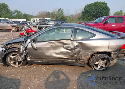 2002 Acura Rsx z USA, uszkodzony, nr VIN JH4DC54802C010372